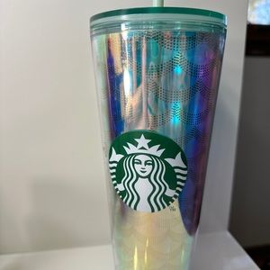 Iridescent Starbucks tumbler 24 fl oz